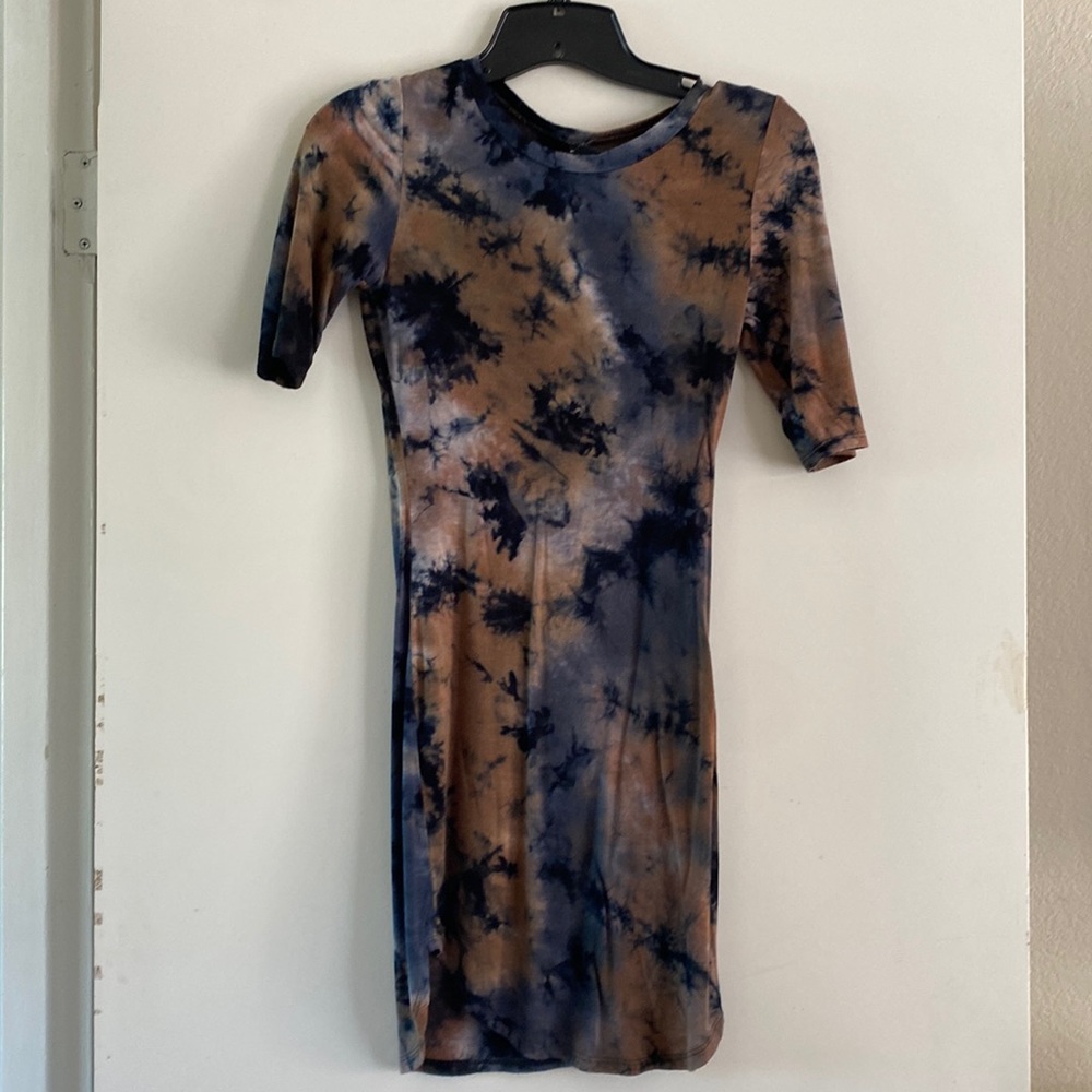 Tie dye Windsor Dress.